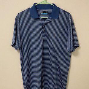 PGA Tour, Size M, Men's Polo Shirt, Made in China, 100% Polyester